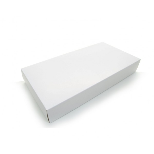 Ref 005 Branca - Caixa c/ tampa papel - 25x13x5 cm