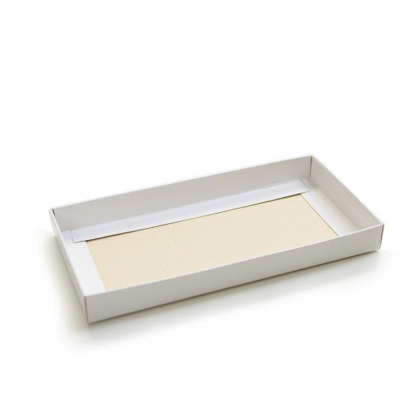 Ref 021 Branca - Caixa 2 Cupcakes - 16x8x8 cm
