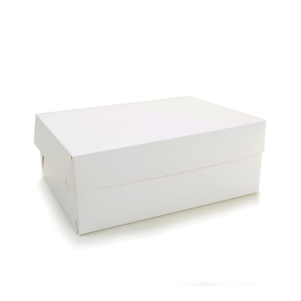 Ref 102 Branca - Caixa 20 Mini Cupcakes - 24x18,5x9 cm