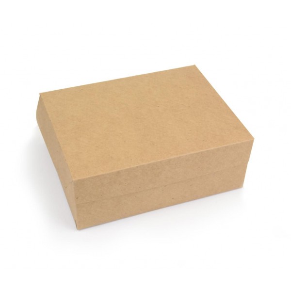 Ref 102 Kraft - Caixa 20 Mini Cupcakes - 24x18,5x9 cm