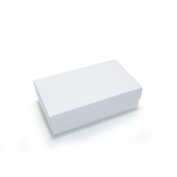 Ref 123 Branca - Caixa p/ Garrafa e Taça - 22x12,5x6,5 cm