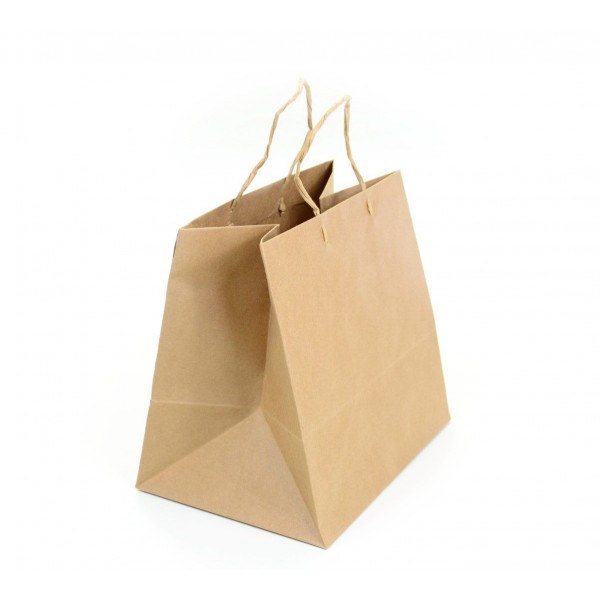 Sacola Ref. 031 - Papel Kraft - 27x19,5x26 cm