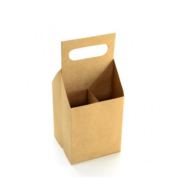 Ref 109 Kraft - Engradado 4 Cervejas Long Neck 355ml - 12x12x26,5 cm