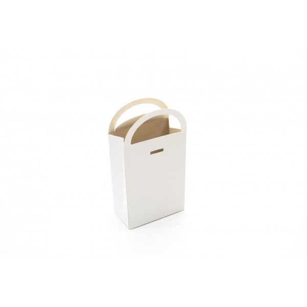Ref 030 Branca - Maleta - 7x4x10 cm