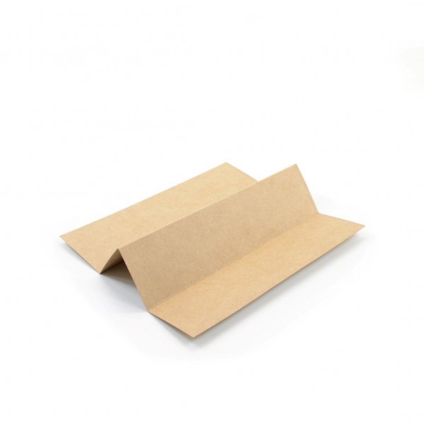Ref 123 Kraft - Caixa p/ Garrafa e Taça c/ visor - 22x12,5x6,5 cm