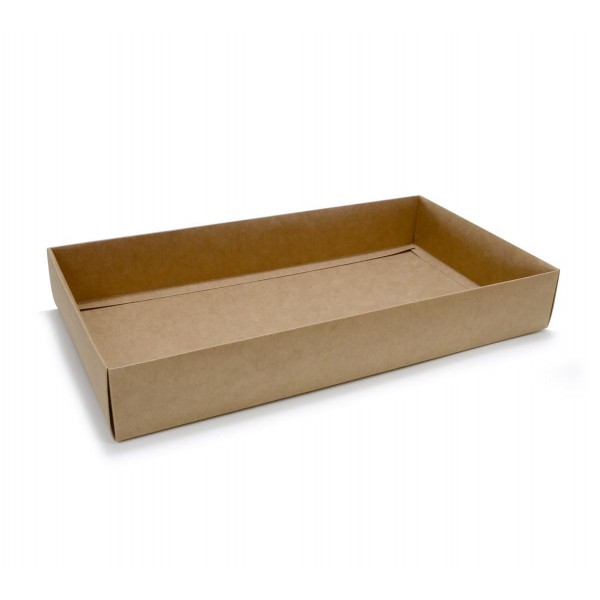 Ref 132 Kraft Alta - Caixa c/ tampa papel - 43x23x6,5 cm