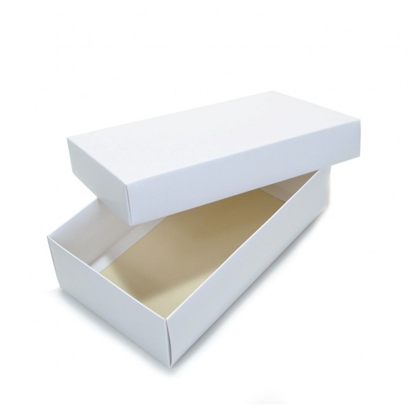 Ref 123 Branca - Caixa - 22x12,5x6,5 cm