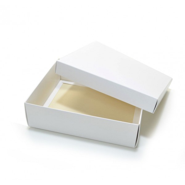 Ref 025 Branca - Caixa - 22x18,5x6,5 cm