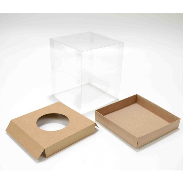 Ref 138 Kraft - Ovo em Pé 250 à 350 gramas - 15x15x18 cm