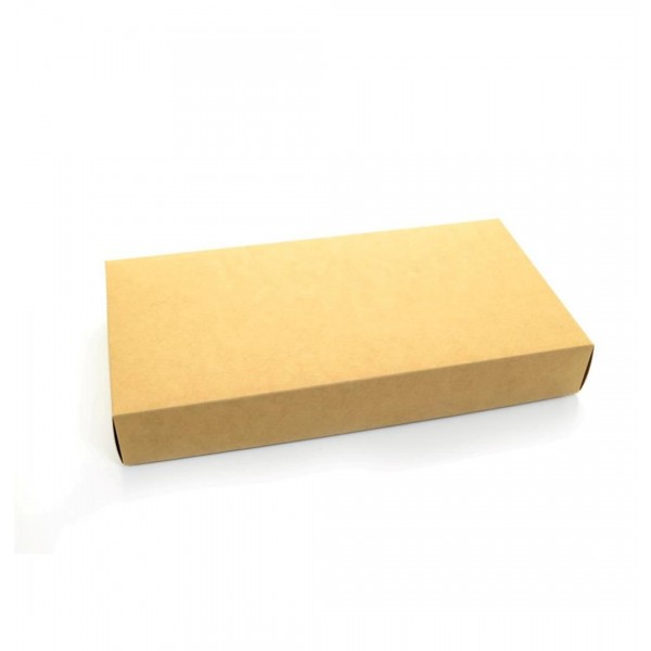 Ref 005 Kraft - Caixa c/ tampa papel - 25x13x5 cm