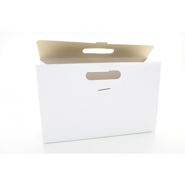 Ref 055 Branca - Maleta - 31x11,5x19,5 cm