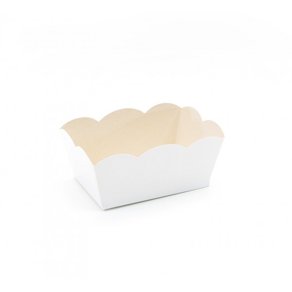 Ref 065 Branca - Cachepot / Cesta - 13x8x6,5 cm