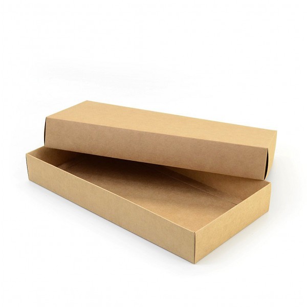 Ref 006 Kraft - Caixa c/ tampa papel - 35x18x5 cm
