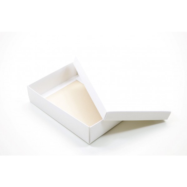 Ref 043 Branca - Caixa c/ tampa papel - 17x13x4 cm