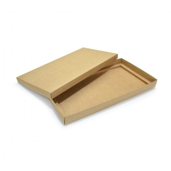 Ref 132 Kraft - Caixa p/ 50 Brigadeiro Gourmet Pelotines - c/ tampa papel - 43x23x4 cm
