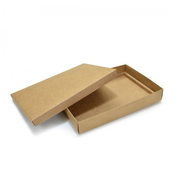 Ref 049 Kraft - Caixa p/ 24 Brigadeiro Gourmet Pelotines - c/ tampa papel - 25x17x4 cm