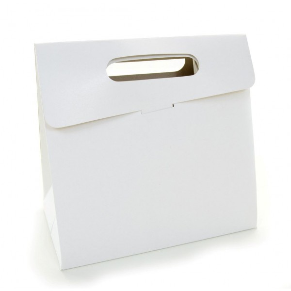 Ref 050 Branca - Maleta - 20x11,5x19,5 cm