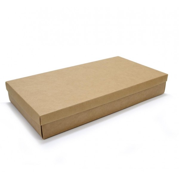 Ref 132 Kraft Alta - Caixa c/ tampa papel - 43x23x6,5 cm