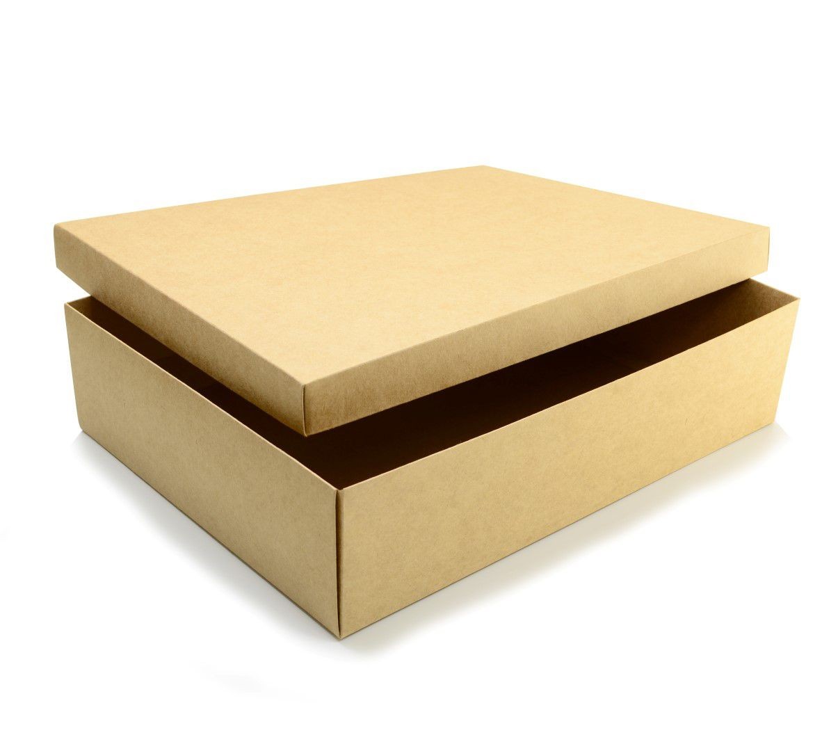 Ref 092 Kraft - Caixa c/ tampa papel - 48x36x12 cm