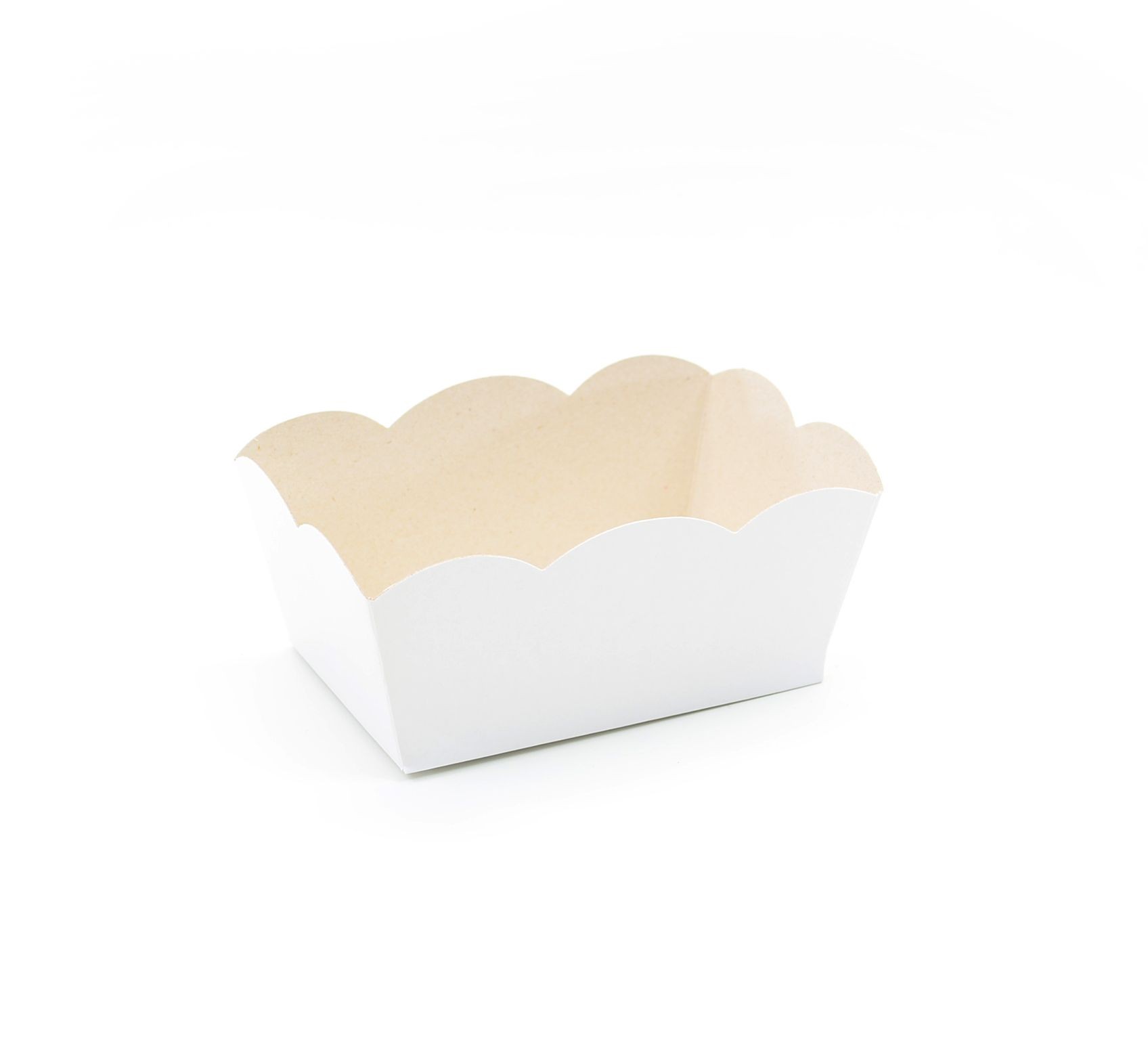 Ref 065 Branca - Cachepot / Cesta - 13x8x6,5 cm