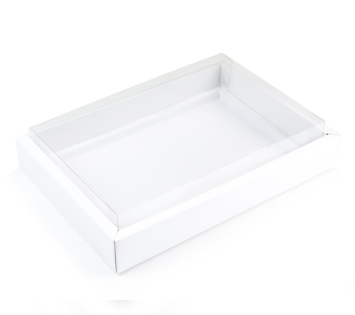 Ref 142 Branca ALTA - Caixa p/ 24 Brigadeiro Gourmet Pelotines - 25x17x5,5 cm