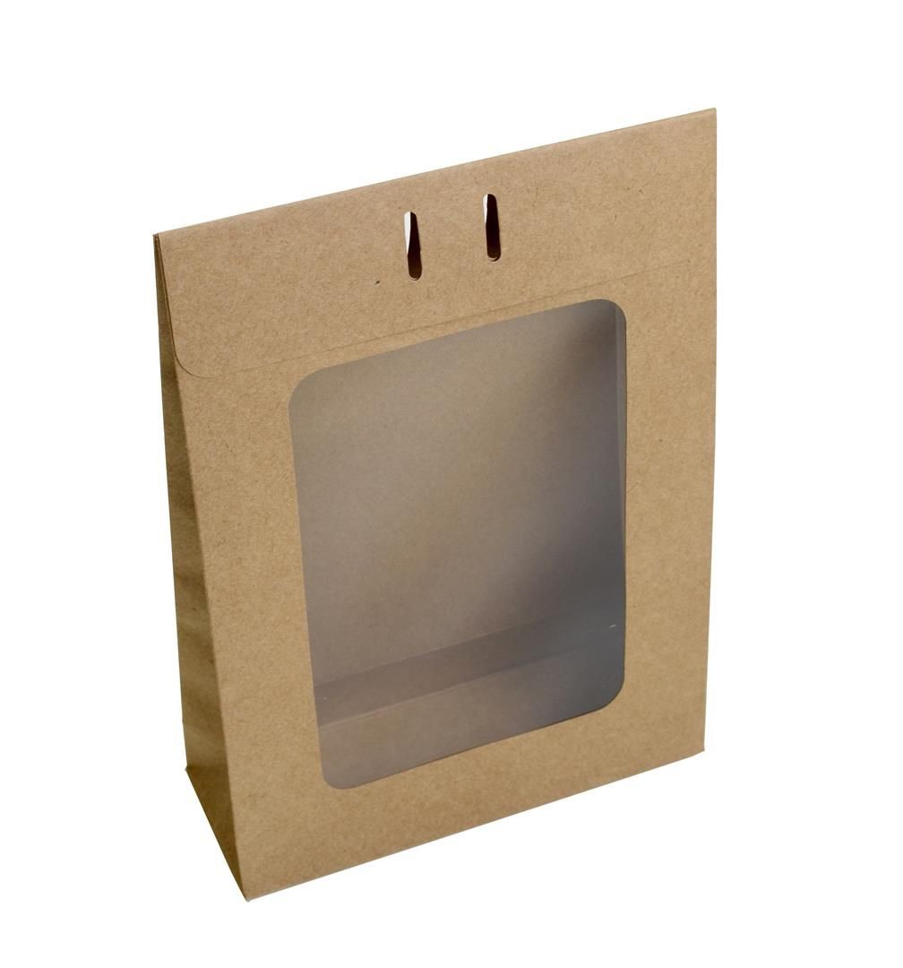 Ref 146 Kraft Médio - Envelope c/ visor - 16,5x6x23,5 cm