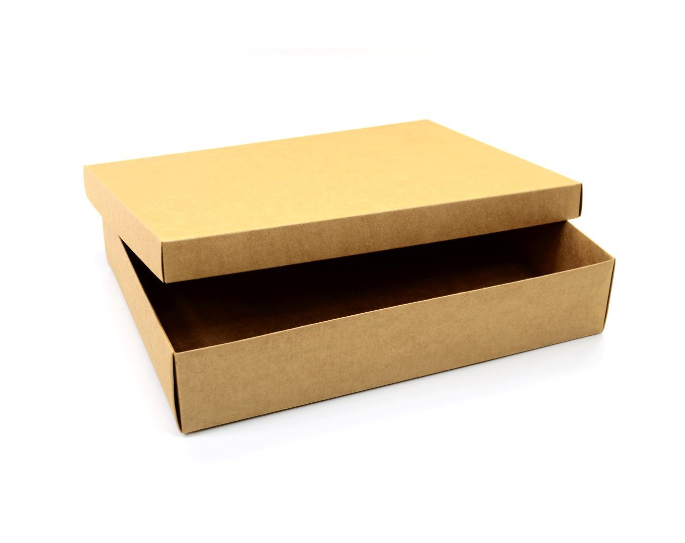 Ref 089 Kraft - Caixa c/ tampa papel - 40x29x8 cm