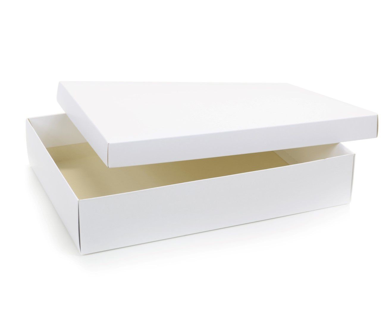 Ref 089 Branca - Caixa c/ tampa papel - 40x29x8 cm