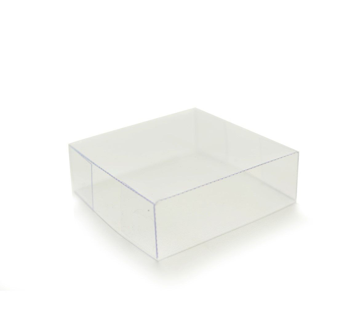 T001 - Tampa - 6x6x1 cm - Transparente