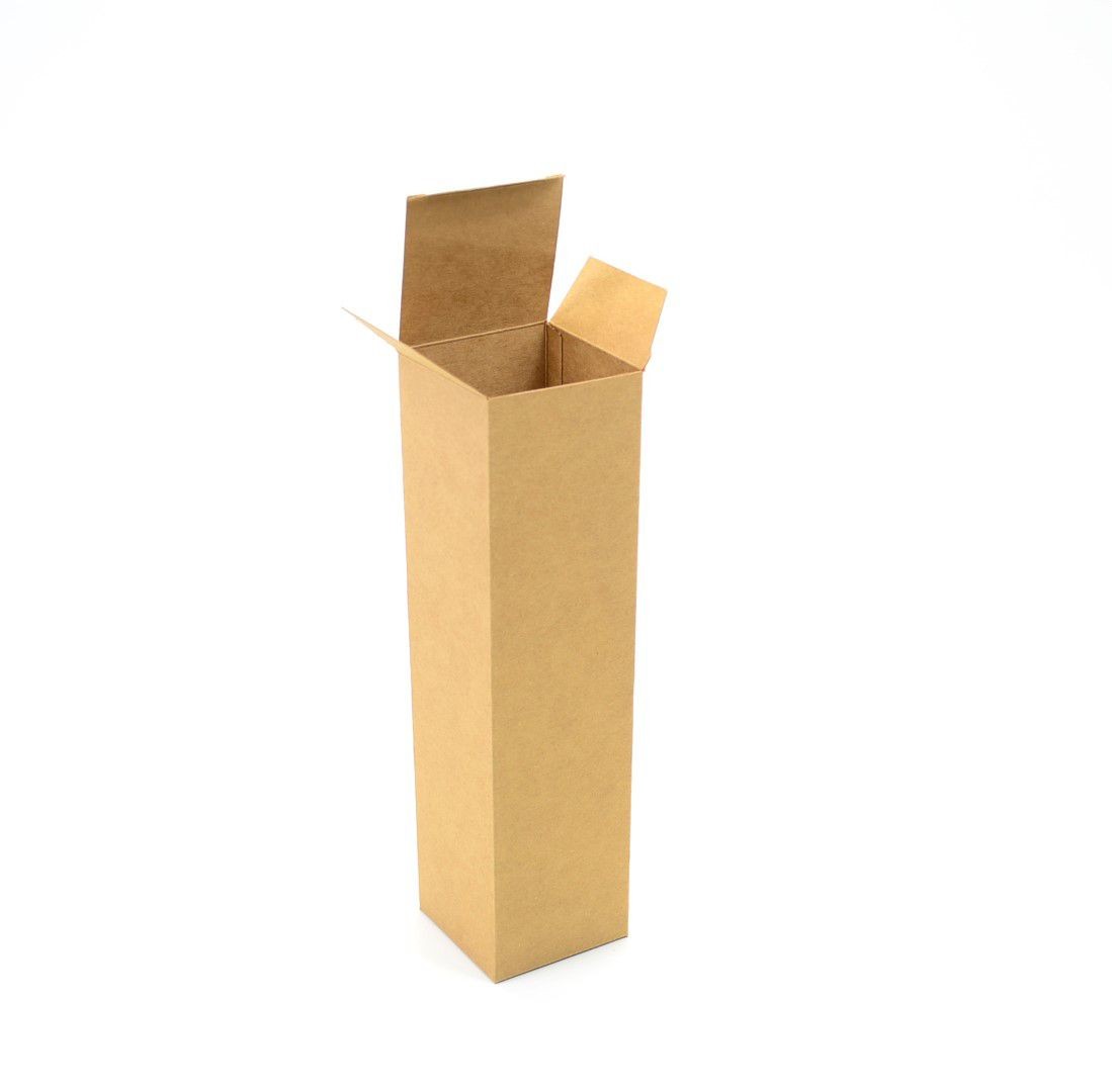 Ref 060 Kraft - Cartucho p/ 1 Garrafa - 6,7x6,7x26 cm