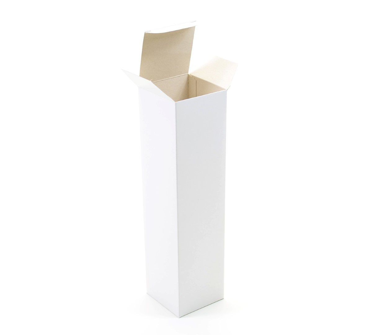 Ref 060 Branca - Cartucho p/ 1 Garrafa - 6,7x6,7x26 cm