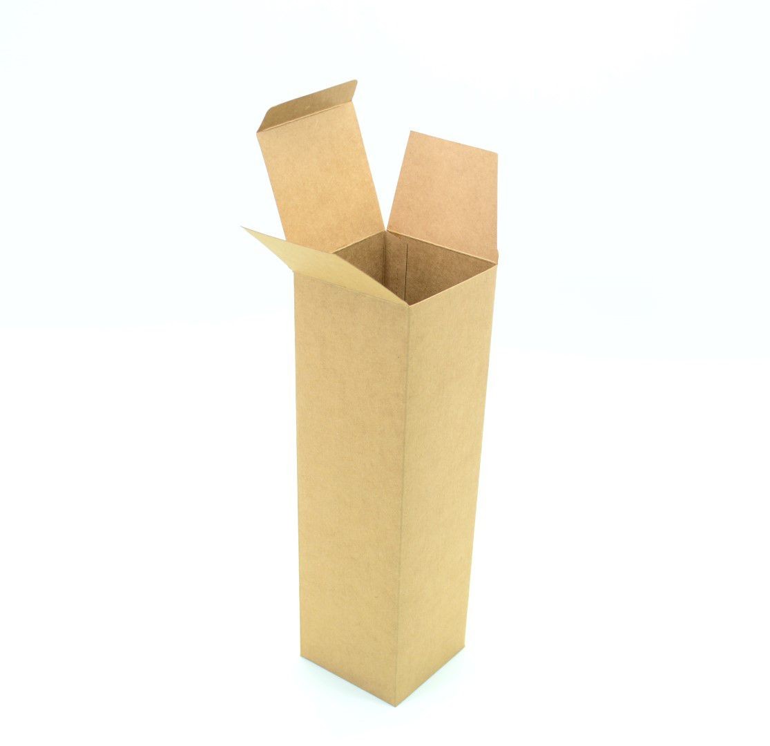 Ref 053 Kraft - Cartucho p/ 1 Garrafa - 9x9x32 cm