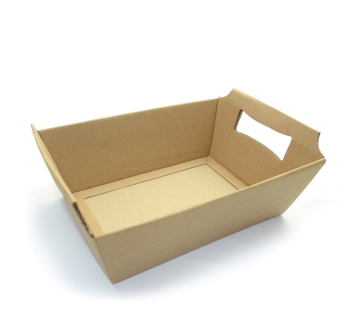 Ref. 302 Kraft Cesta Grande - 27x18,5x9,5 cm