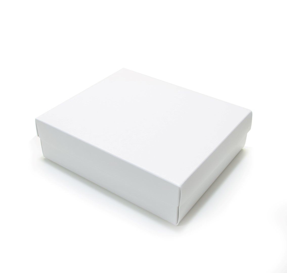 Ref 025 Branca - Caixa - 22x18,5x6,5 cm