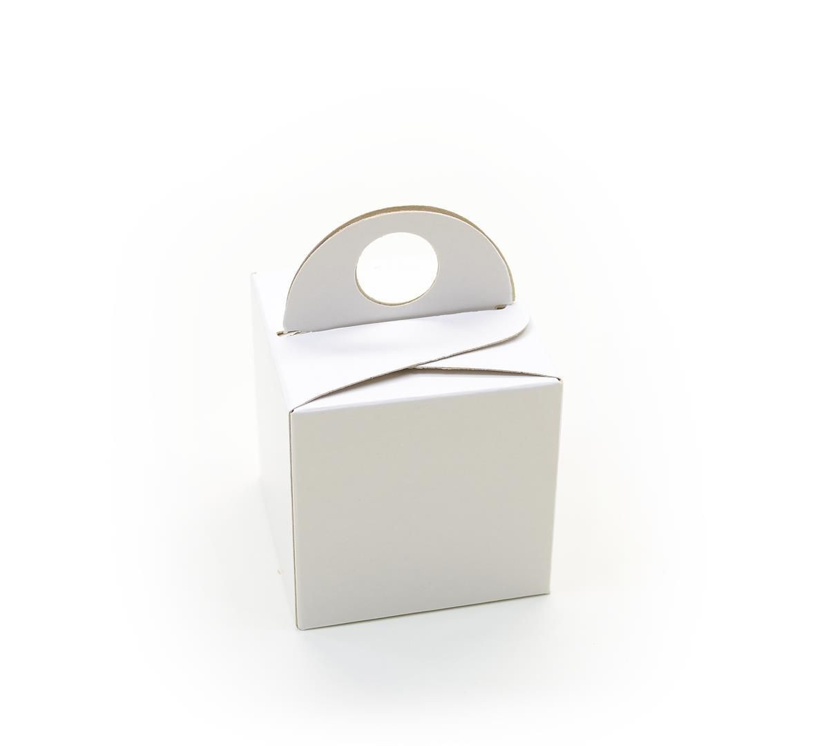 Ref 026 Branca - Maleta - 6,5x6,5x6,5 cm